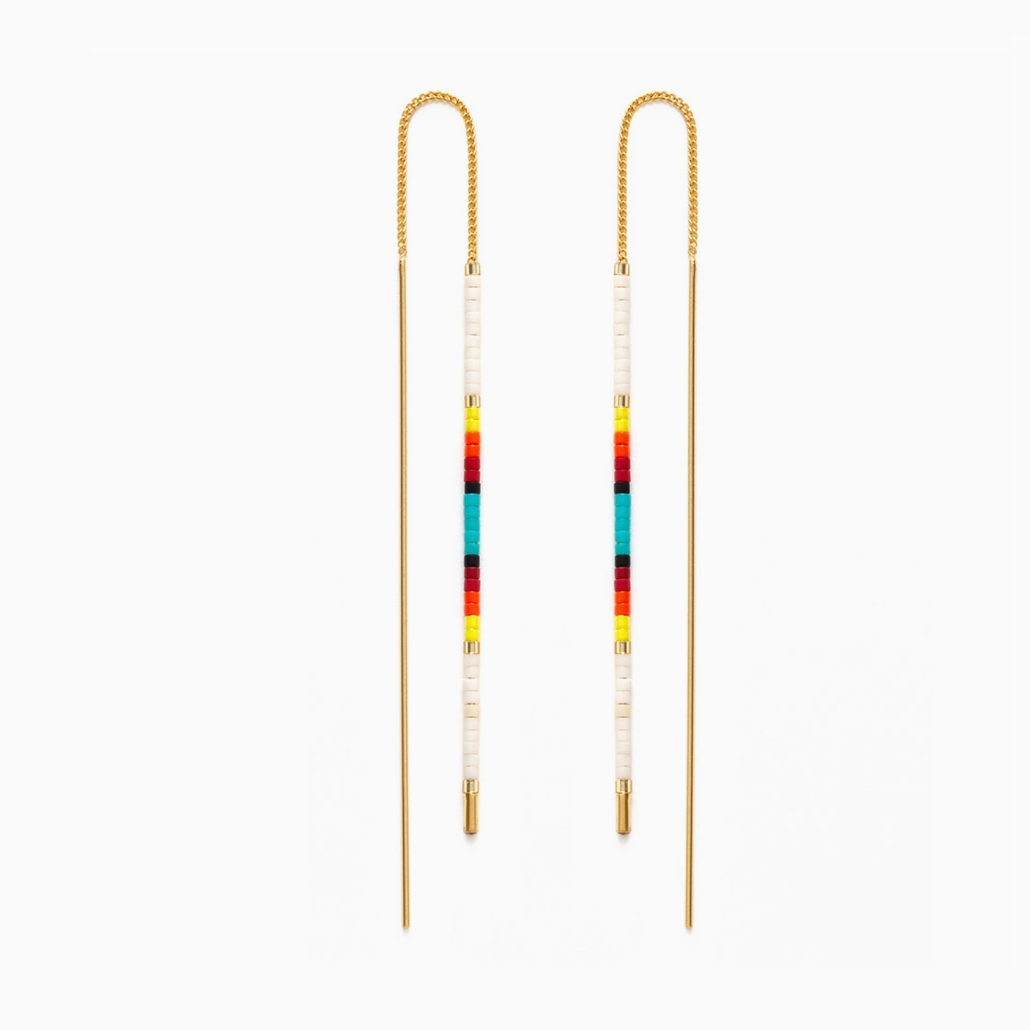 Miyuki Threader Earrings New Mexico