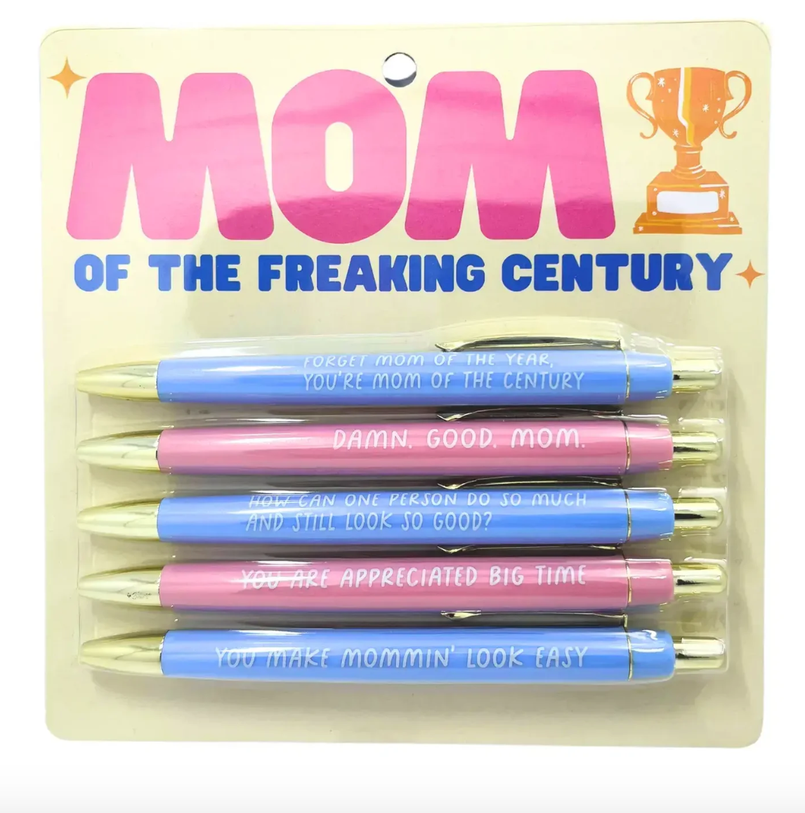 Mom of the Freakin Century Pen Set