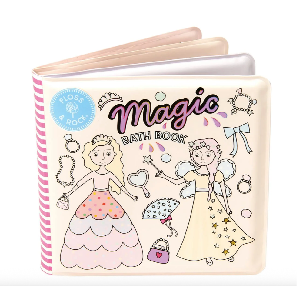 Princess magic water bath book with fairy and princess illustrations