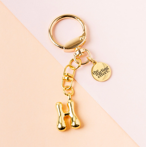 Bubble Letter Keychain