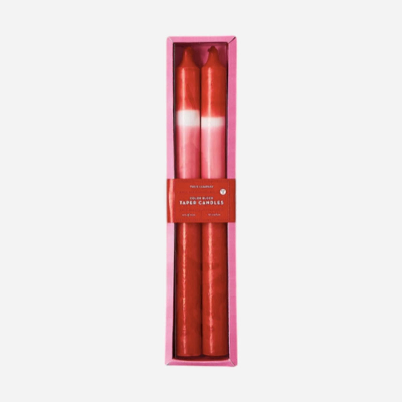 Color Block Taper Candle (FINAL SALE)