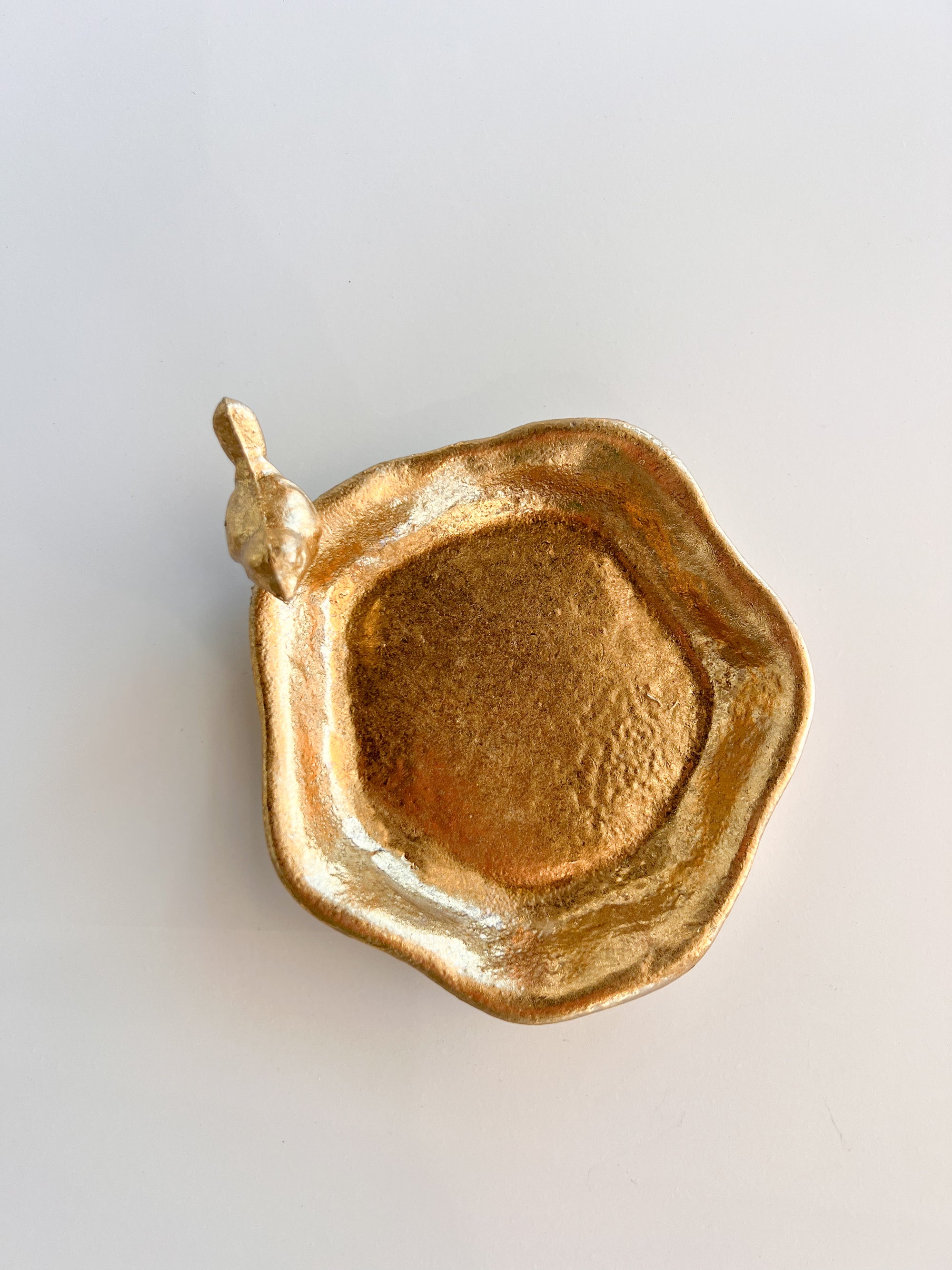 Gold Bird Trinket Dish