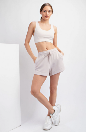 Mocha Cream Modal Tulip Short