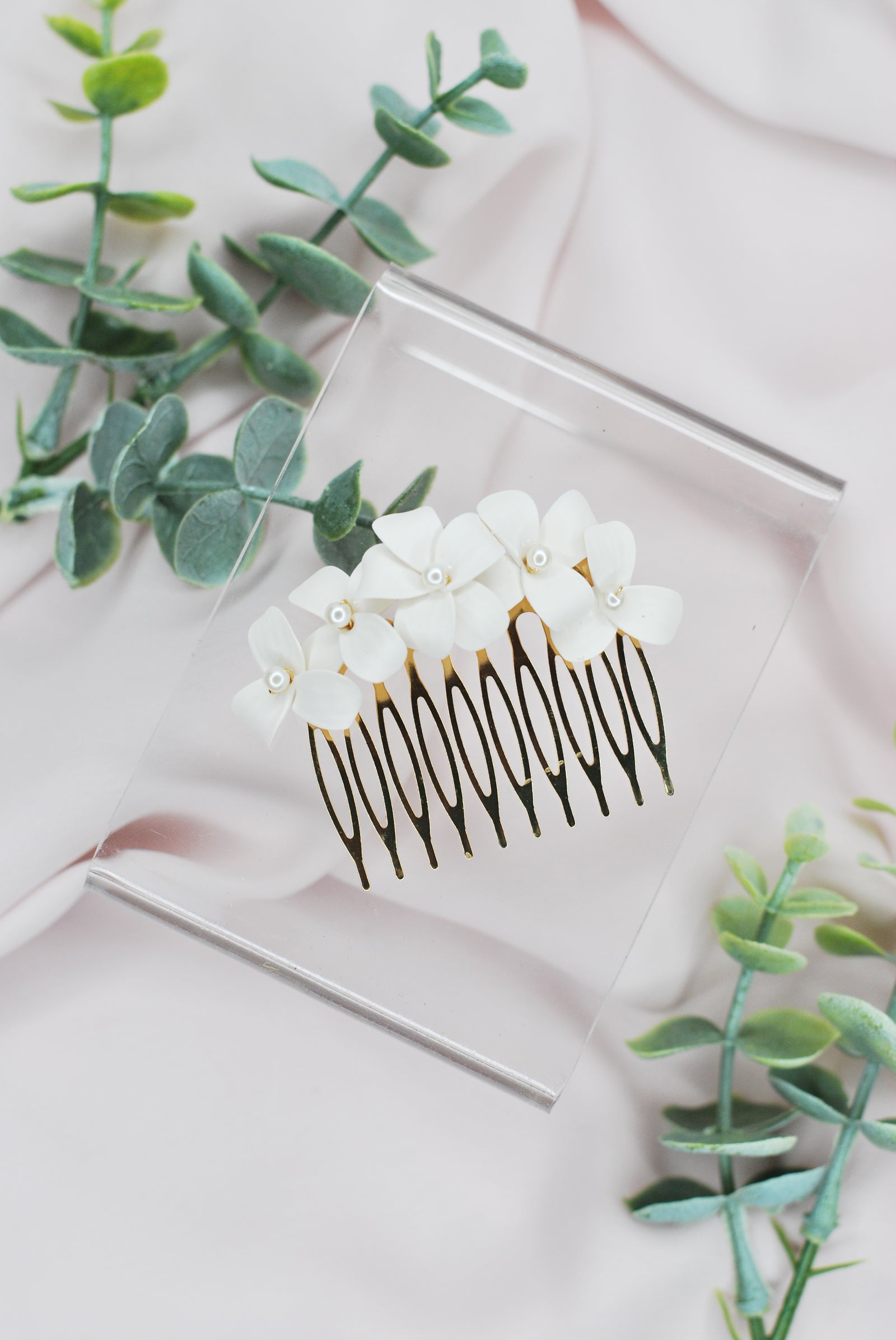 Small Flower Comb