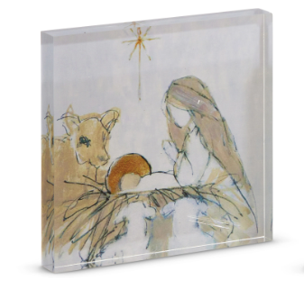 Manger Acrylic Block