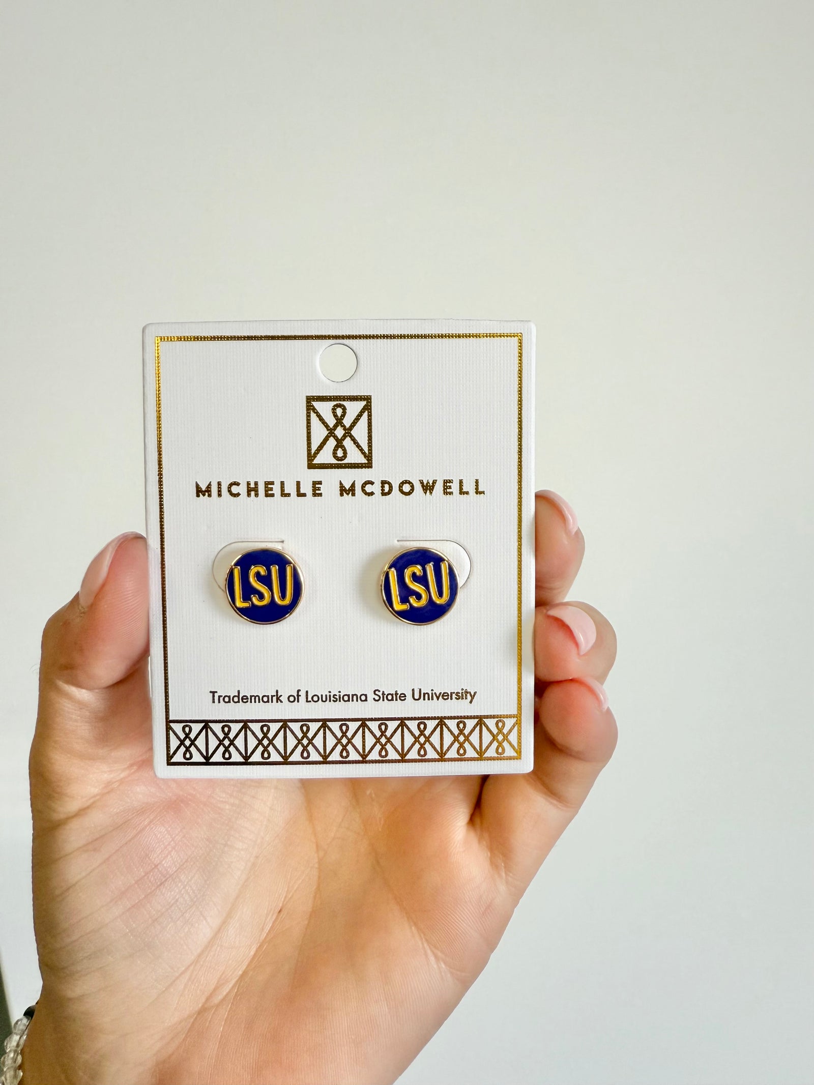 LSU Logo Studs