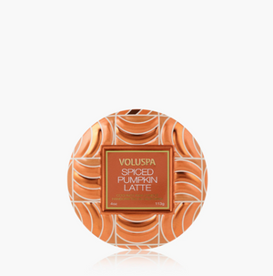 Pumpkin Spiced Latte Mini Tin Candle