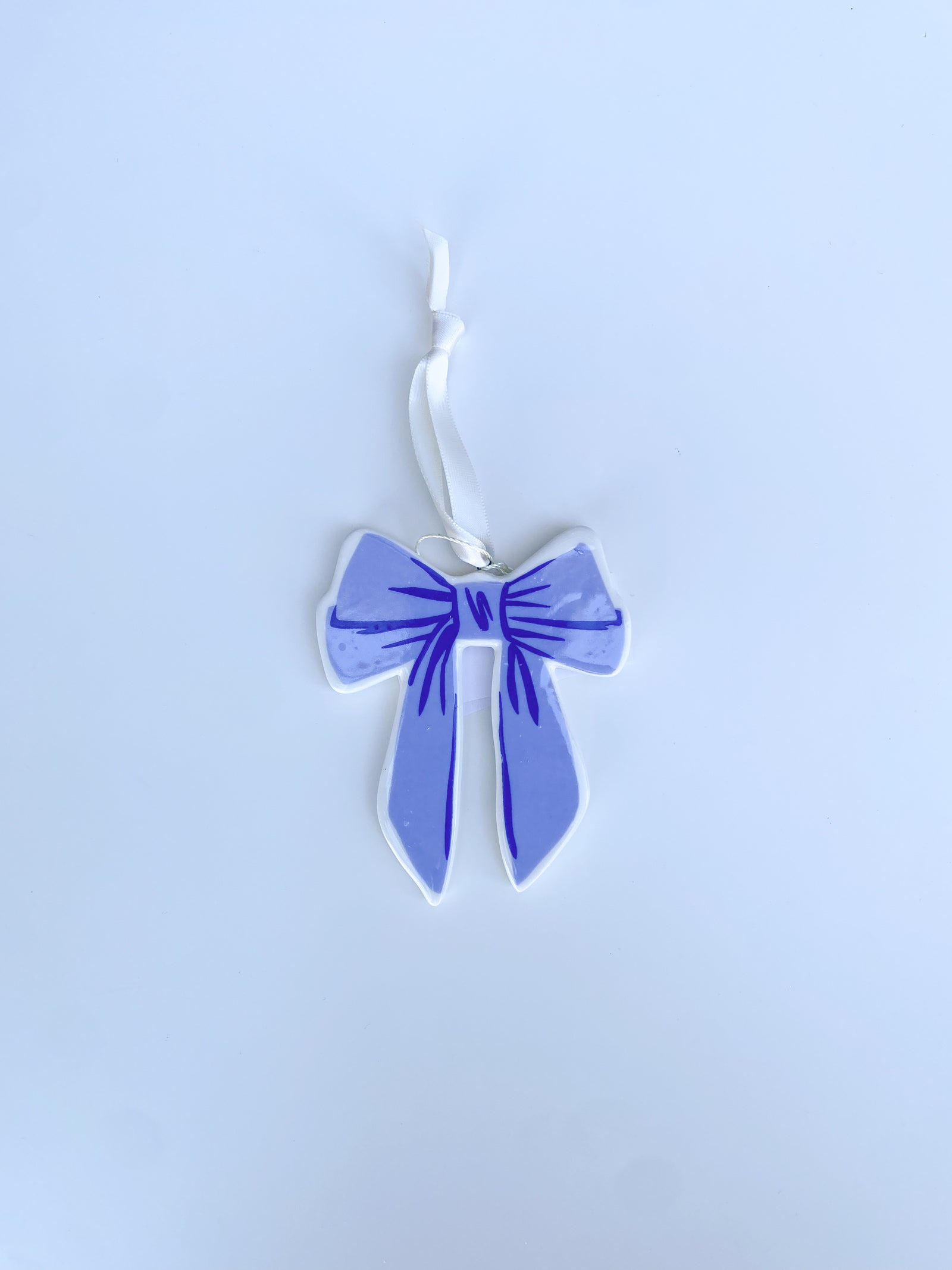Ornament Bow Blue