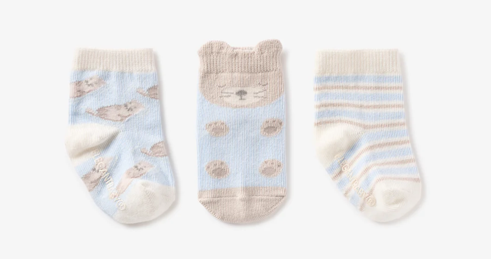 SOCKS - 3 PACK OTTER