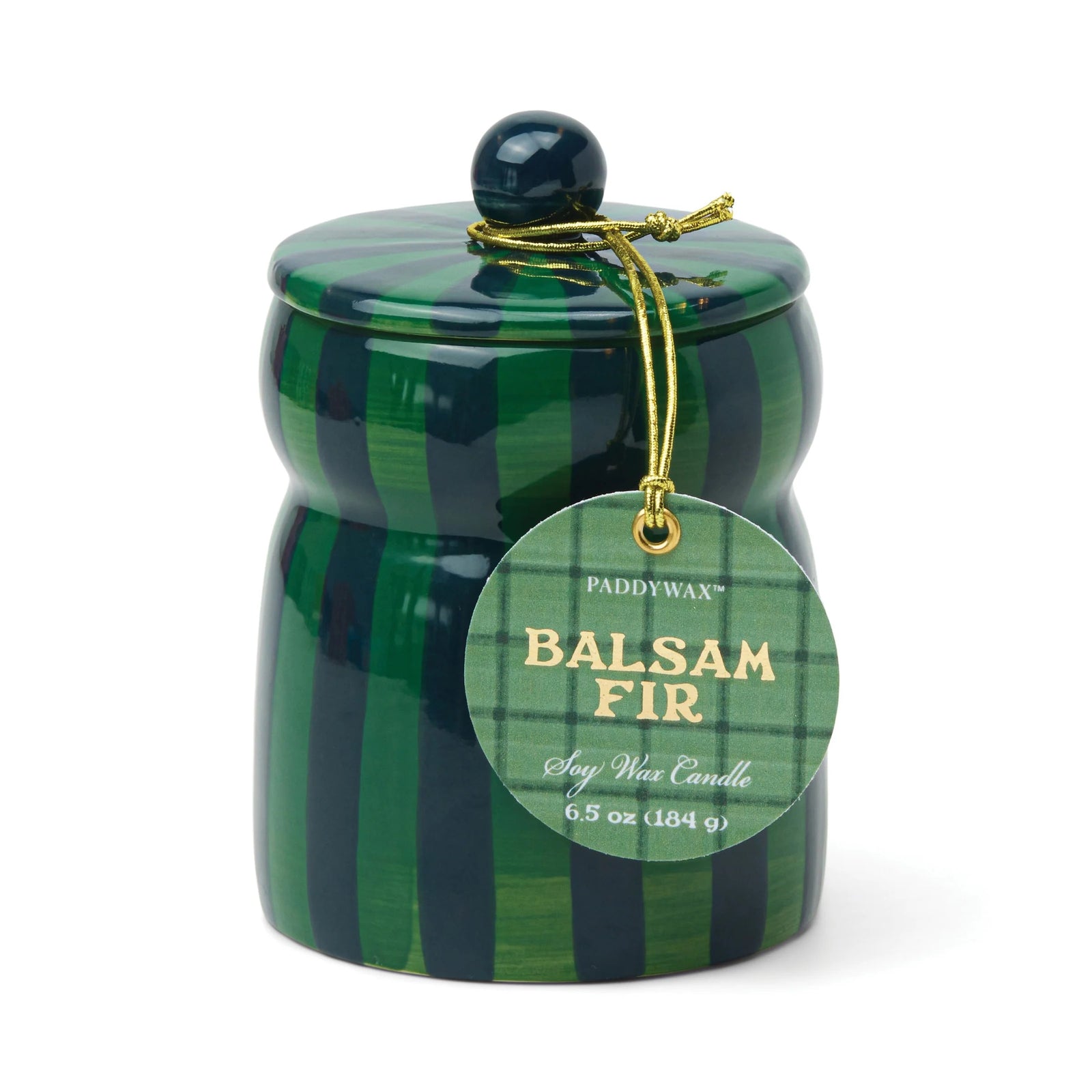 Cabana Candle- Green/Navy