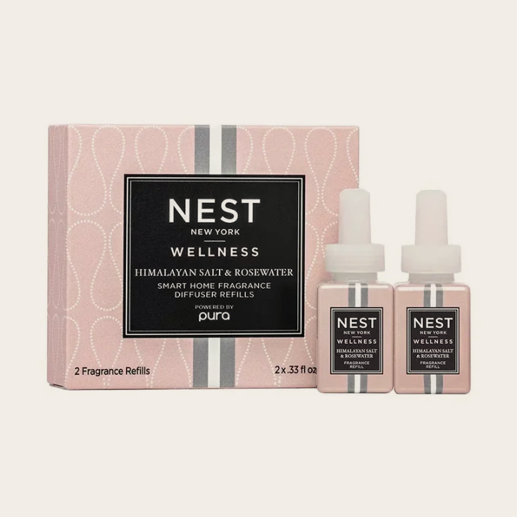 Himalayan Salt & Rosewater Pura Refill Duo