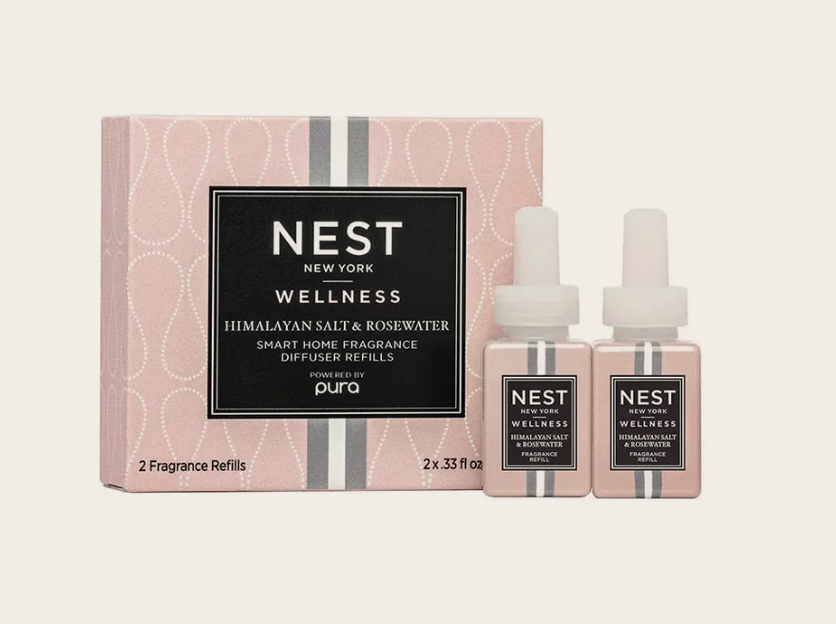 Himalayan Salt & Rosewater Pura Refill Duo