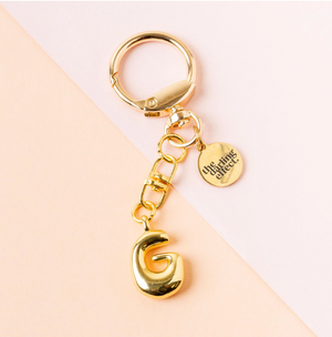 Bubble Letter Keychain
