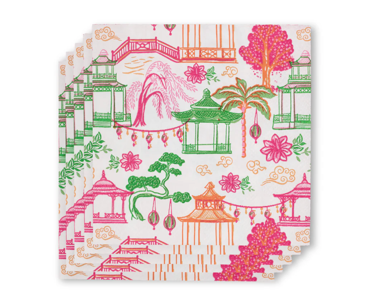 Pagoda Paradise Cocktail Napkins