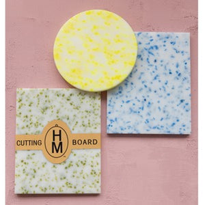 Rectangle Blue Cutting Board