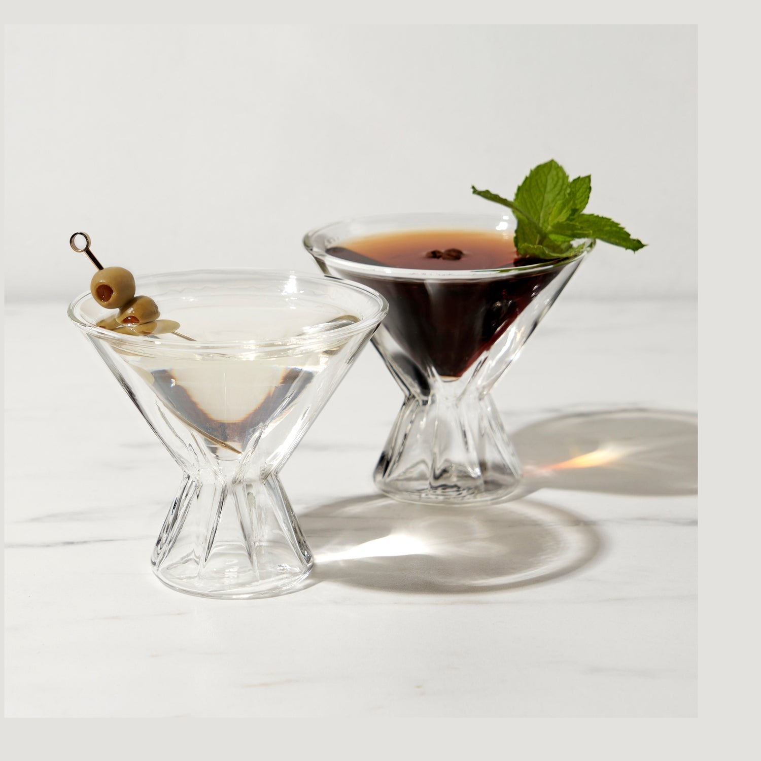 Double Walled Martini Set
