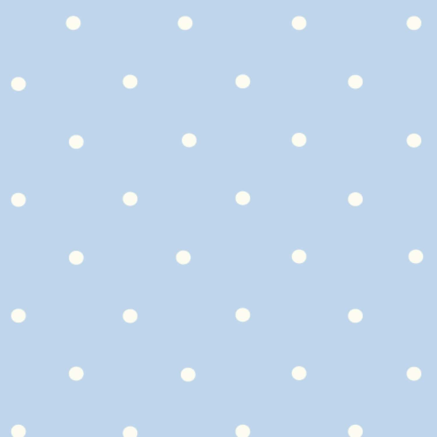 Baby Blanket- Blue Pin Dot