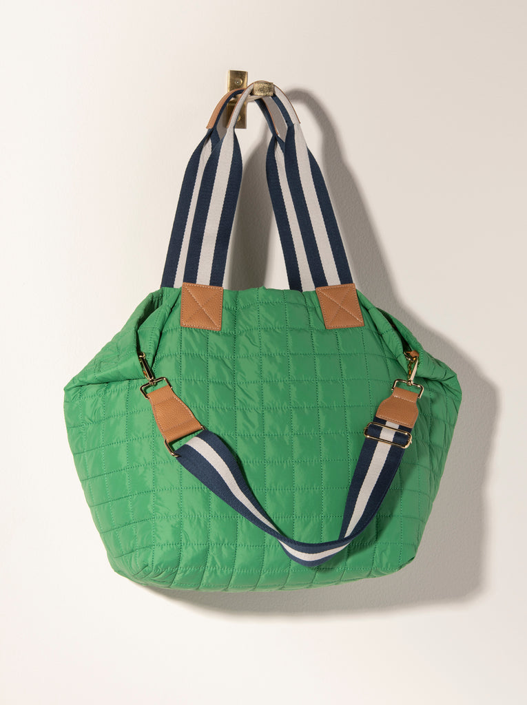 Ezra Travel Tote, Green - Phina Shop