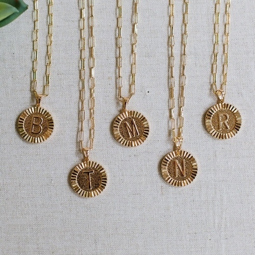 Kate Initial Necklace (FINAL SALE)