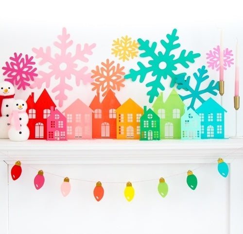 Acrylic Light Bulb Garland