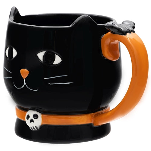 Black Cat Ceramic Mug