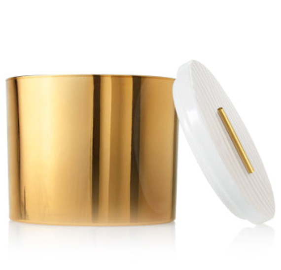 Frasier Fir Gilded Gold 3-Wick Candle