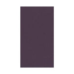 A solid aubergine (purple) colored napkin with a textured pattern. The dimensions are 4.