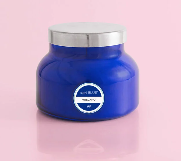 Volcano Blue Signature Jar, 19oz