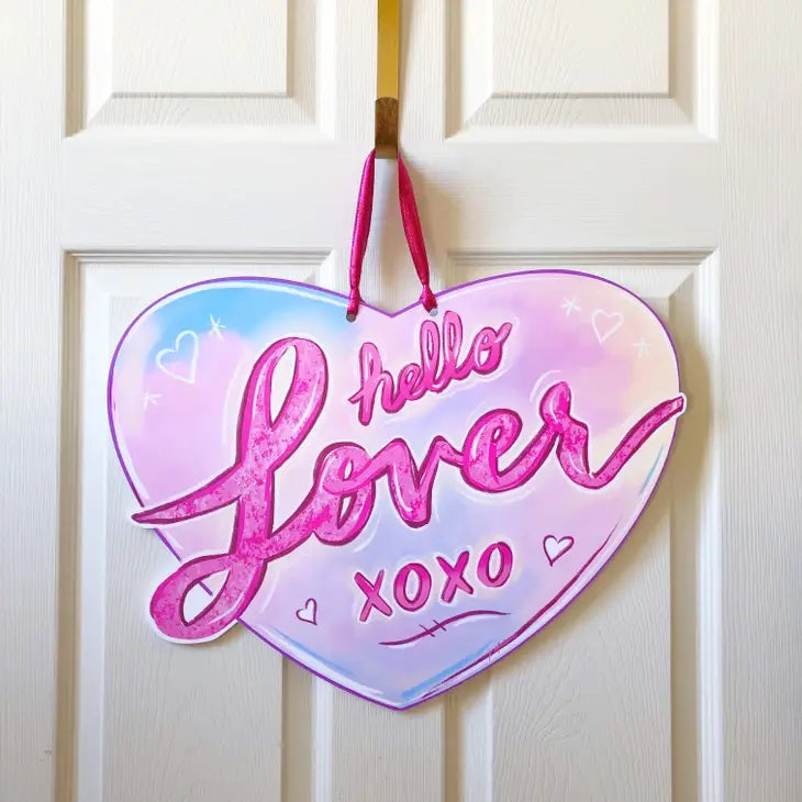 Hello Lover Door Hanger (FINAL SALE)