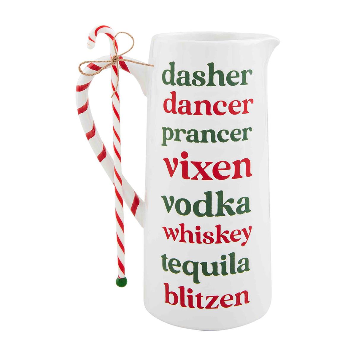 Christmas Drink Pitcher Set
