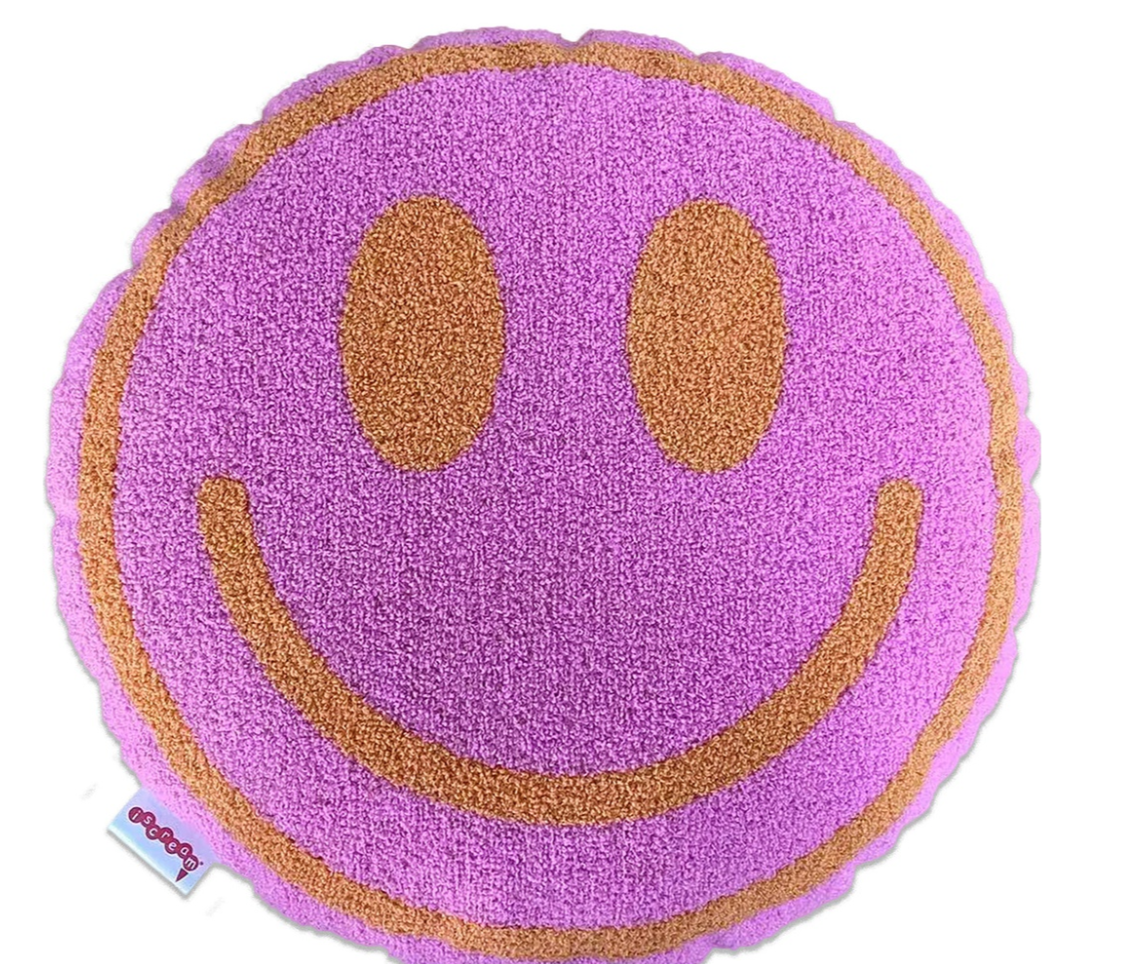 Happy Face Chenille Plush