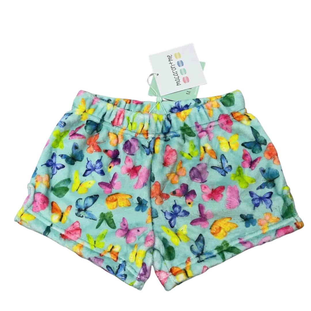 Plush Shorts Butterflies