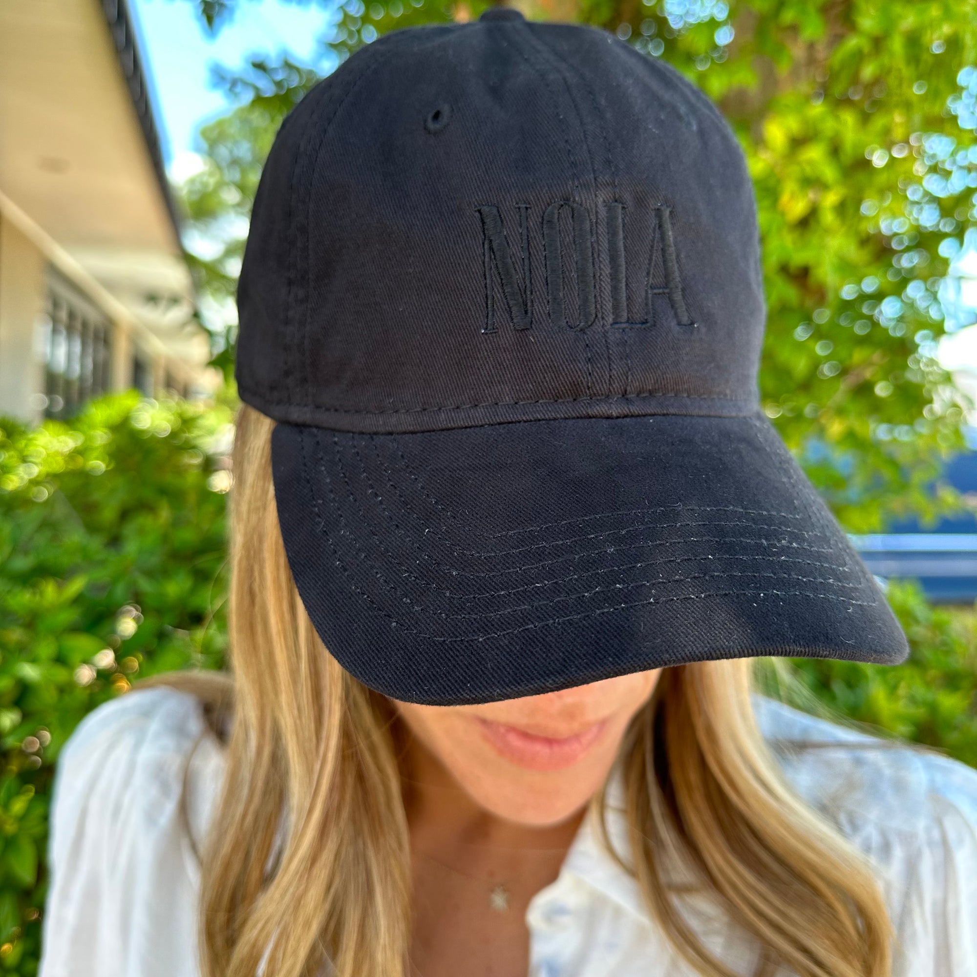NOLA Black on Black Hat