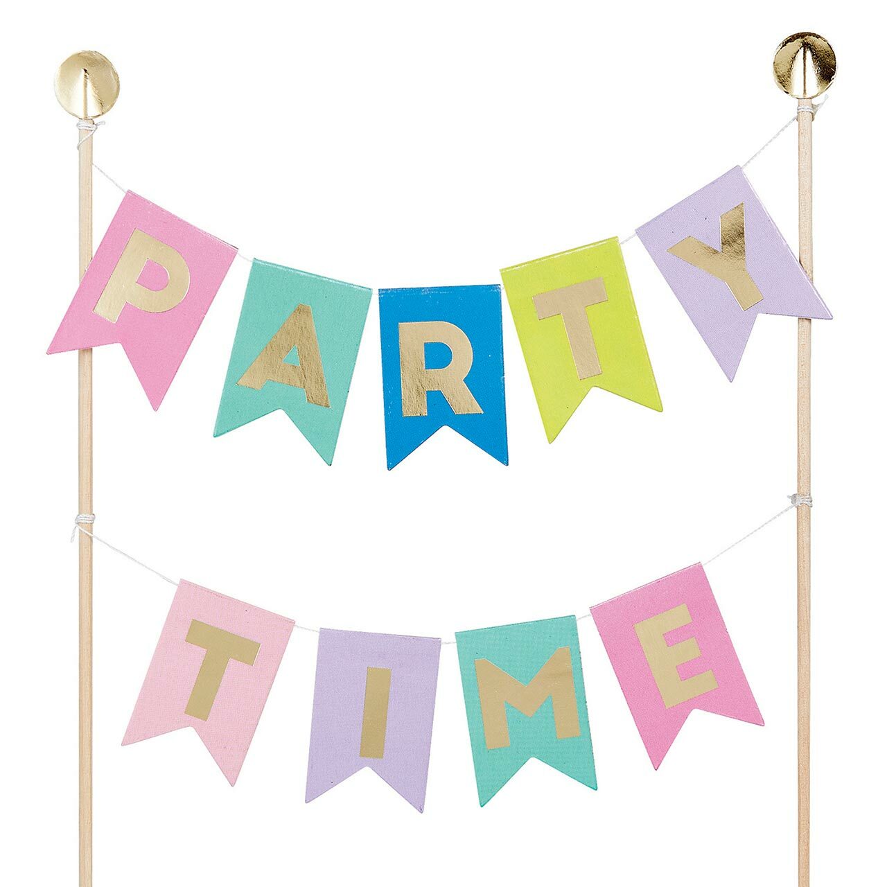 GARLAND CAKE TOPPER - PARTY