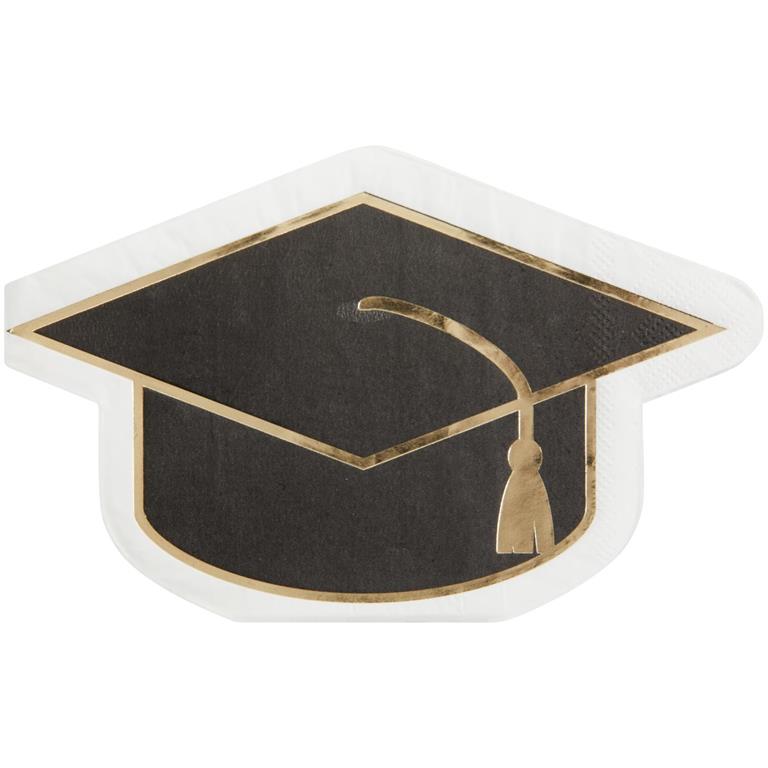 Graduation Cap Lunch Napkin (FINAL SALE)