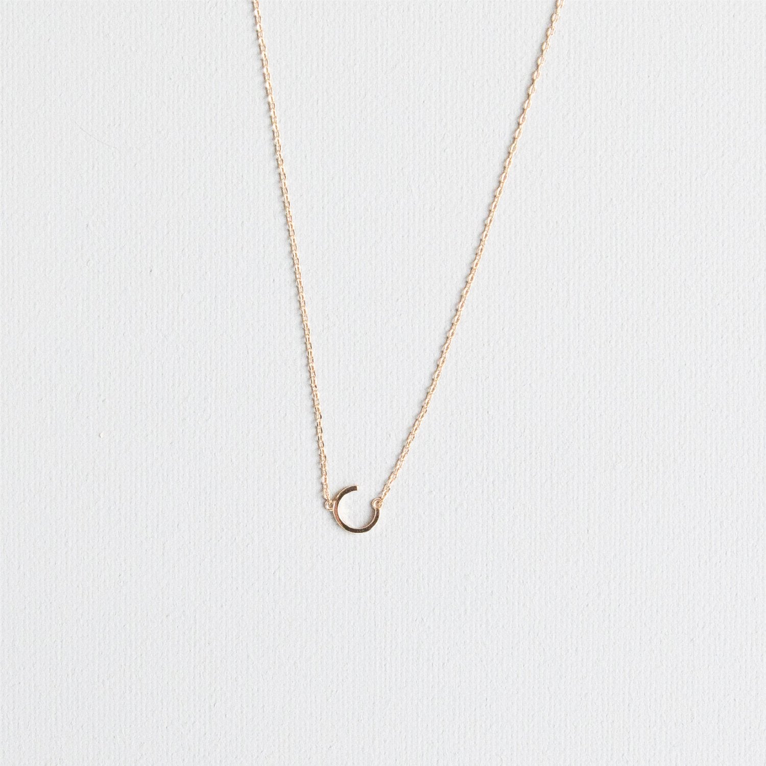 Gold Initial Necklace (FINAL SALE)