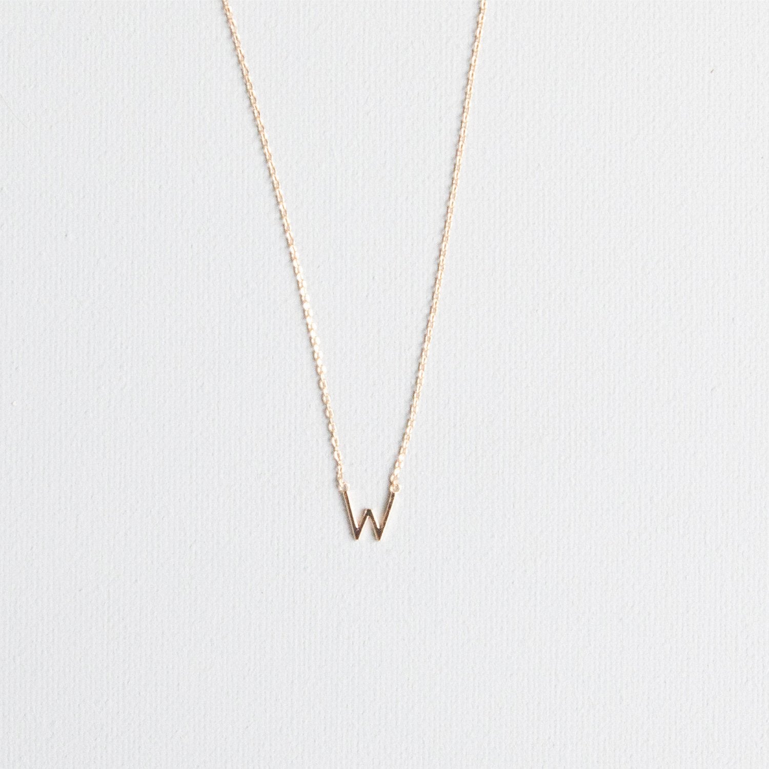Gold Initial Necklace (FINAL SALE)