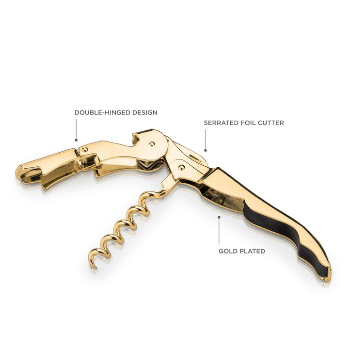 Gold Signature Double Hinged Corkscrew