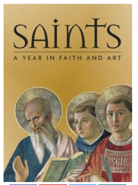 Saints - A Year in Faith and Art Book