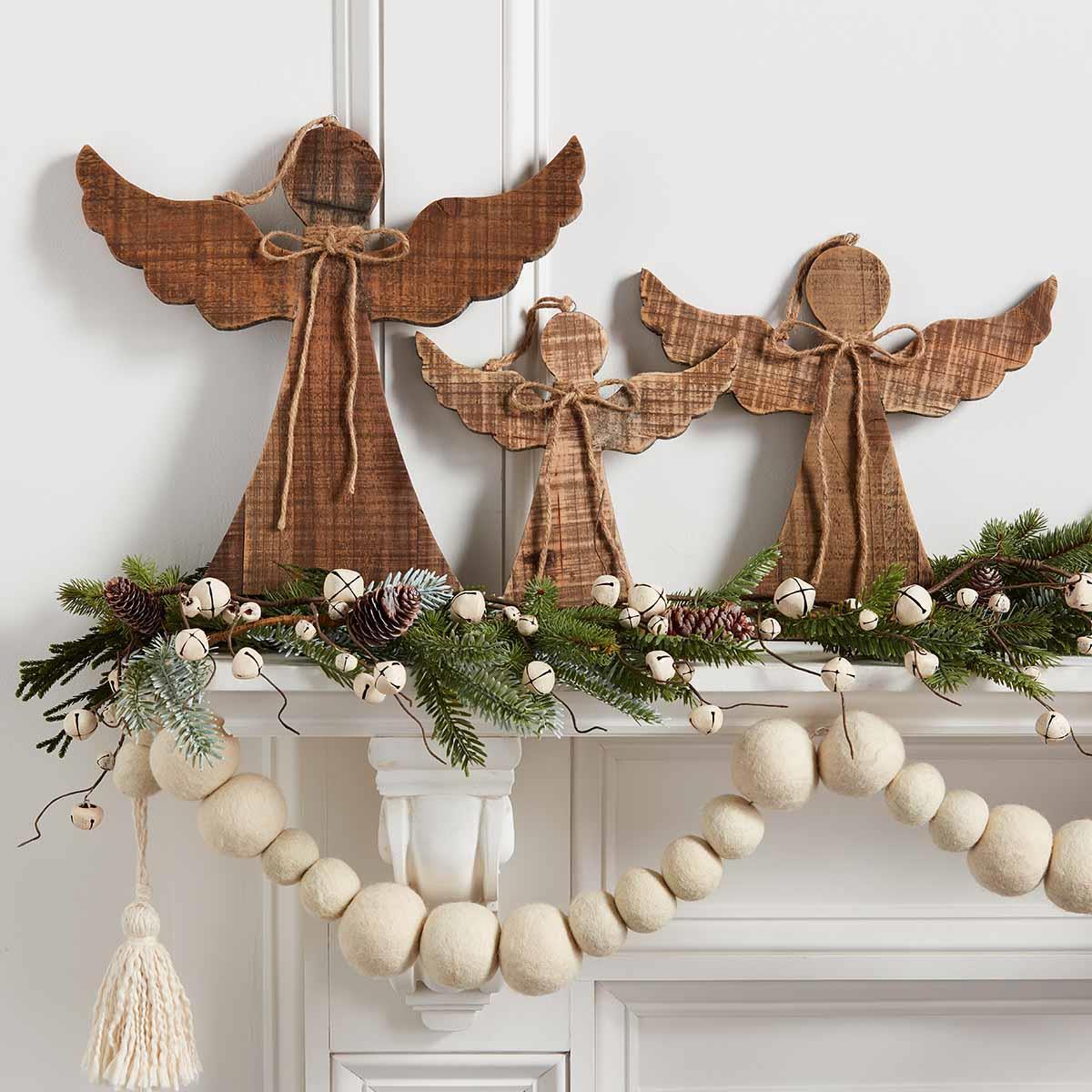 Angel Wood Ornament Hanger