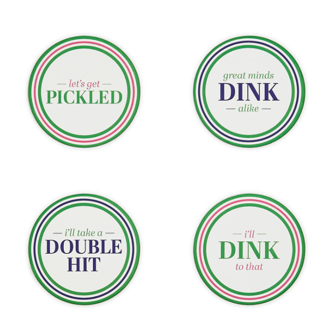 Pickleball Paper Coaster (FINAL SALE)