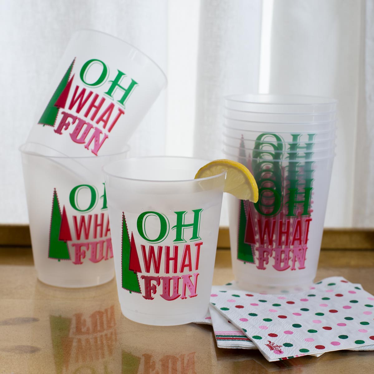 Oh What Fun Party Cups