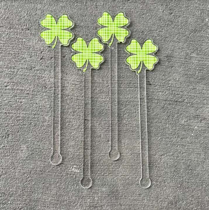 Drink Swizzles- Shamrock (FINAL SALE)