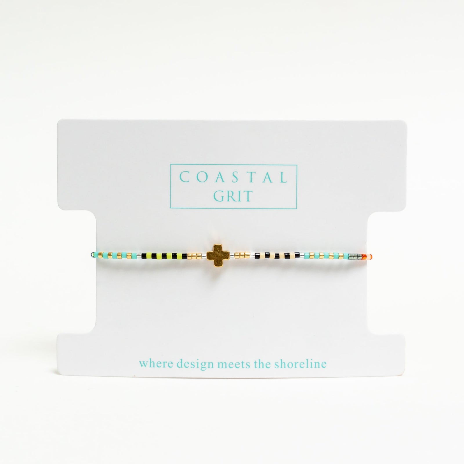 Coastal Cross Bracelet