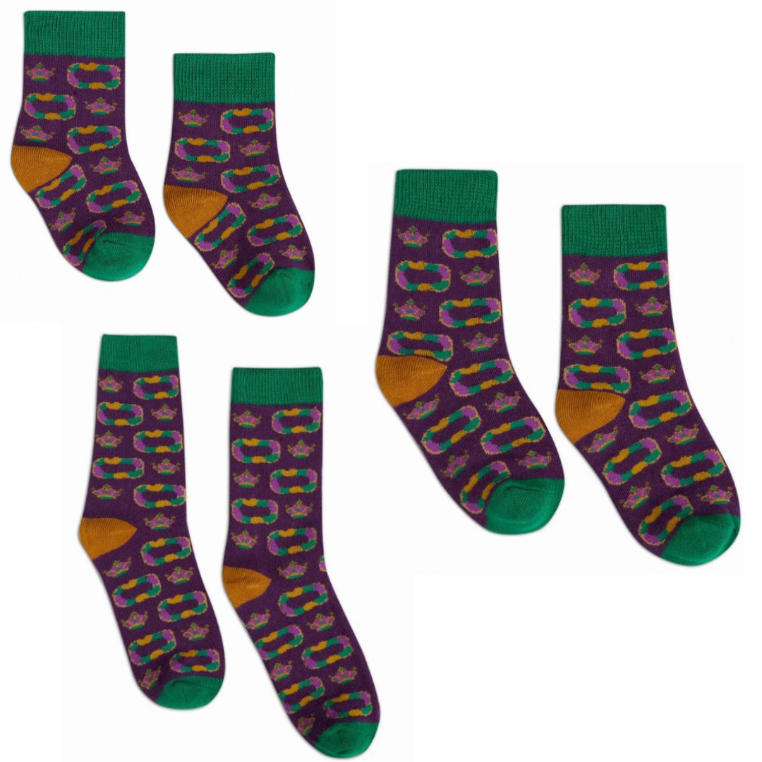 King Cake Sock