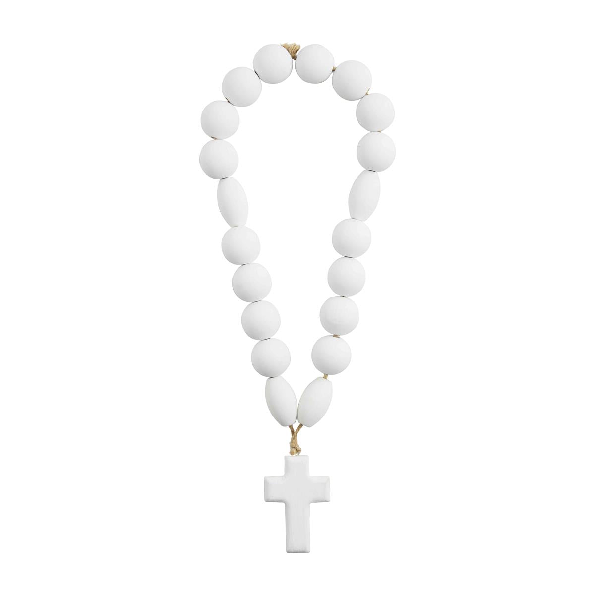 Decorative White Beads