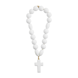 Decorative White Beads