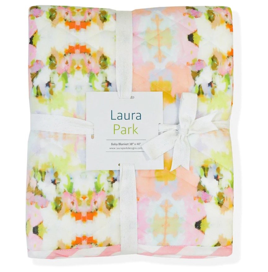Laura Park Baby Blanket (38" x 40")