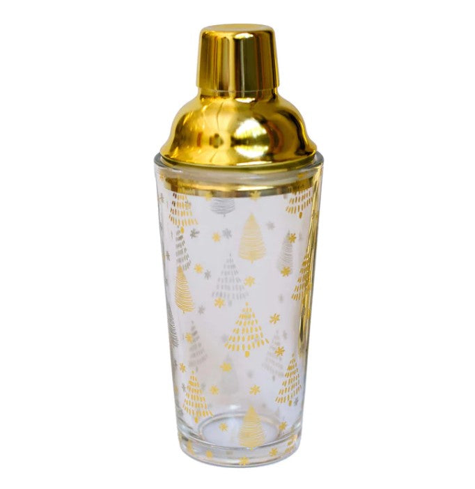 Gold Trees Cocktail Shaker