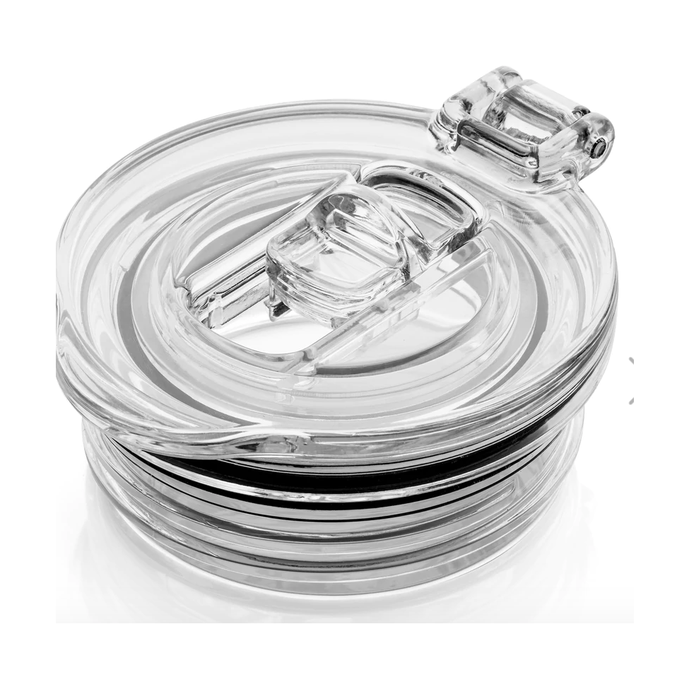 Flute Straw Lid Clear (FINAL SALE)